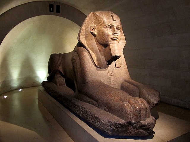 Grand sphinx de Tanis, Egypte Antique