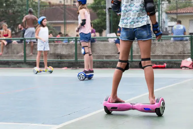 Balade en hoverboard