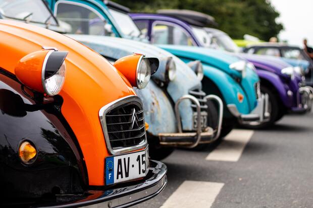 Voitures 2CV à Lille