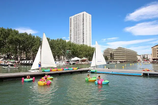 Jeux Bassin de la Villette