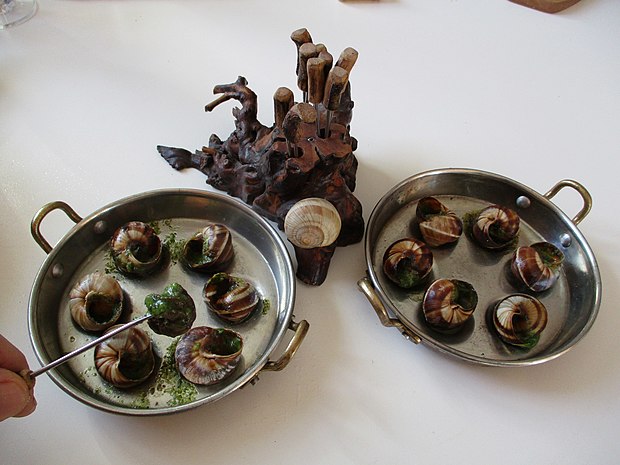 Des escargots de Bourgogoe