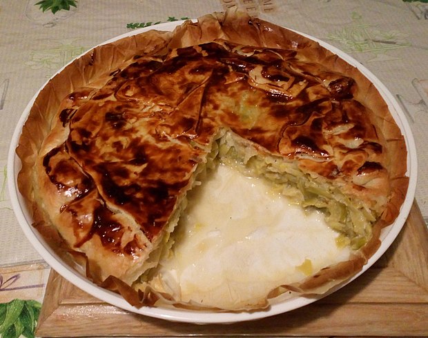 La flamiche aux poireaux
