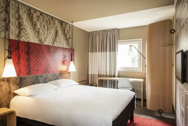 chambre de l'hôtel Ibis Paris Avenue d'Italie