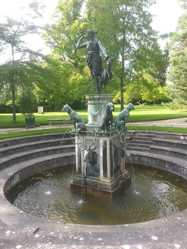 Jardin de Diane, Château Fontainebleau