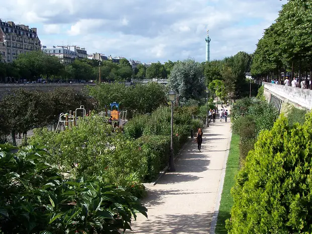 jardin du port de l'arsenal