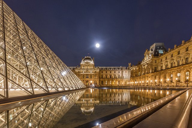 Musée Louvre Paris printemps