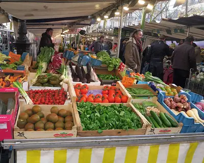 Marché place Monge