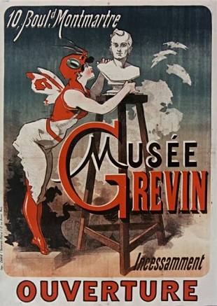 Affiche pour l'Ouverture du Musée Grévin