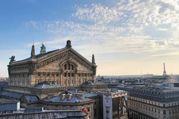 Vue du Palais Garnier
