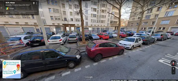 Parking gratuit Place Vivaux