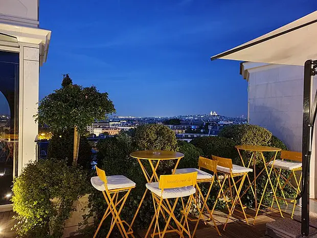 Toit-terrasse hôtel Raphaël
