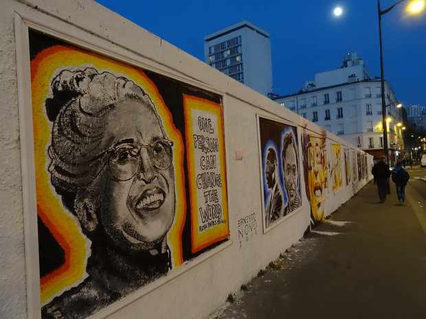 le mur de Rosa Parks