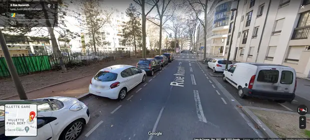 Parking gratuit Rue Nazareth