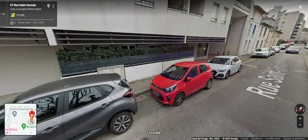 Parking gratuit Rue Saint Gervais