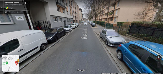 Parking gratuit Rue Saint Maurice