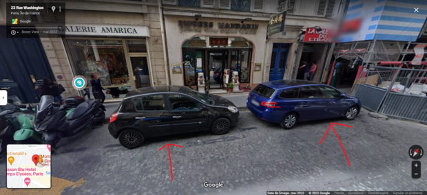 Des places gratuites Rue Washington