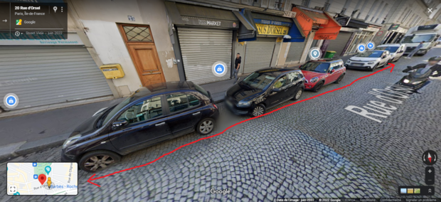Quelques places gratuites Rue d’Orsel