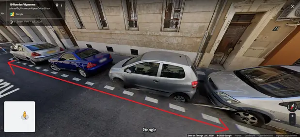 Parking gratuit Rue des Vignerons