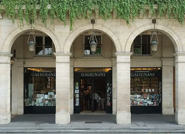 librairie rue rivoli