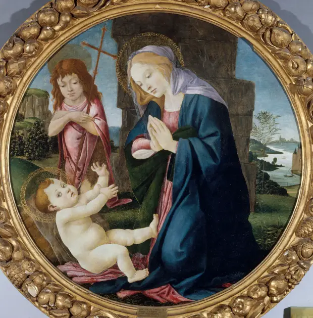 Vierge à l'enfant de Sandro Botticelli