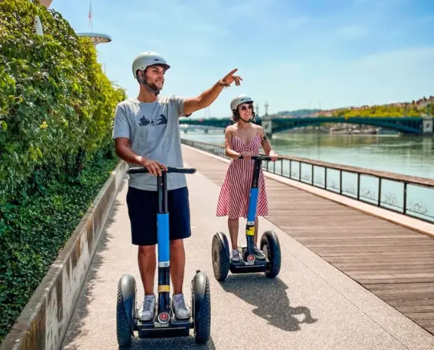 Visite du centre de Lyon à Segway