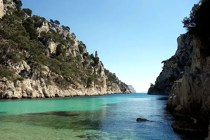 Calanque d'En Vaut à Cassis