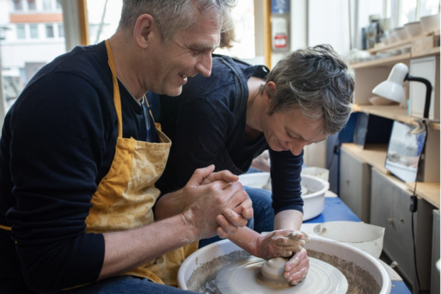 Atelier poterie avec Charlotte