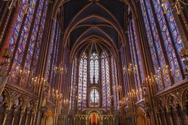 Sainte Chapelle Paris Vitraux