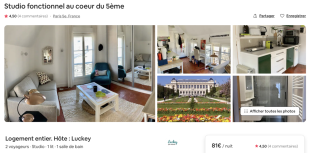 Airbnb Quartier Latin