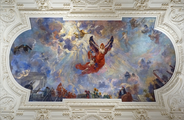 Ceiling Paint 'l'Apothéose' by Alfred Roll