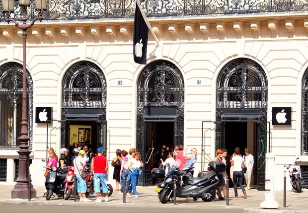 exterieur magasin apple