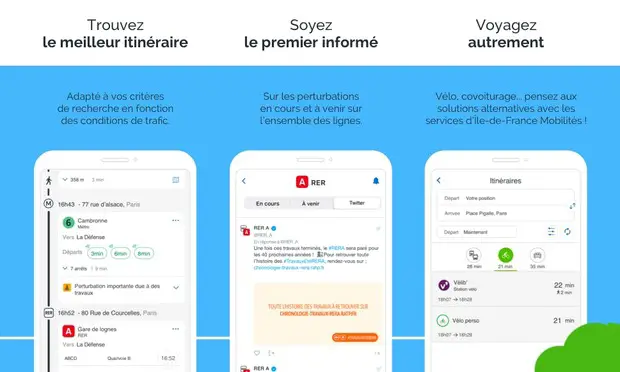 application idf mobilités