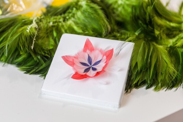 bijou en plumes