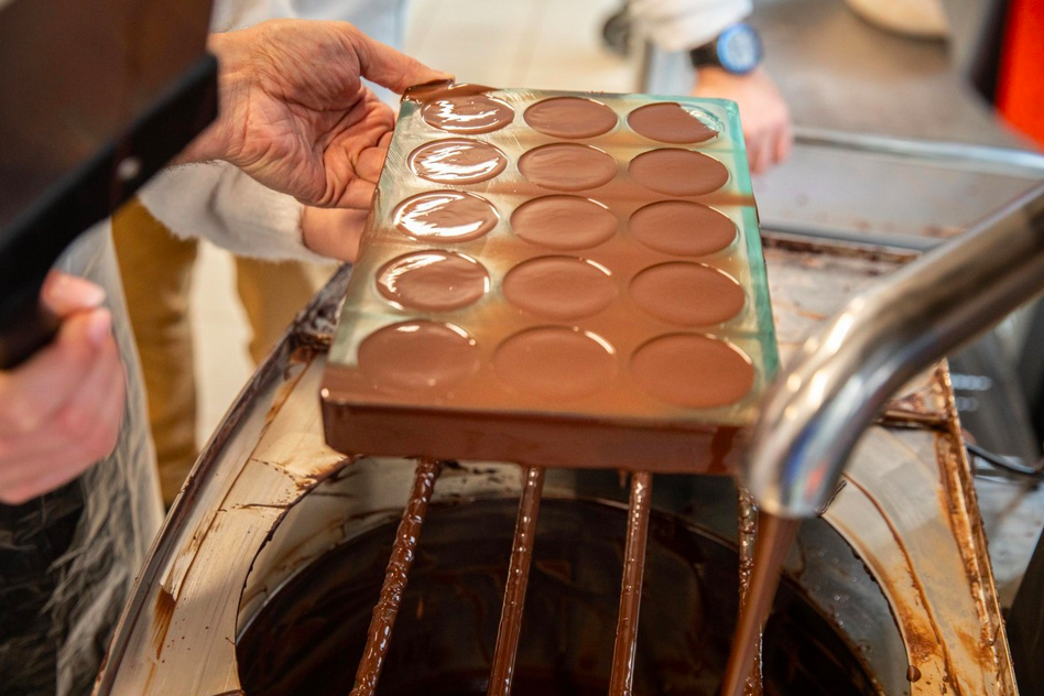 atelier création de chocolats