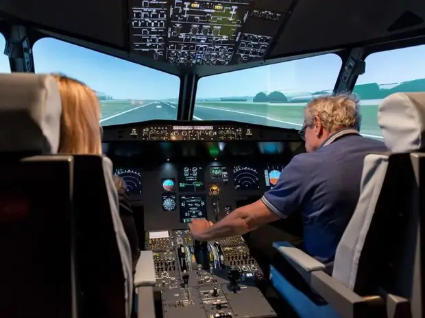 Simulateur de pilotage d’avion de ligne A320
