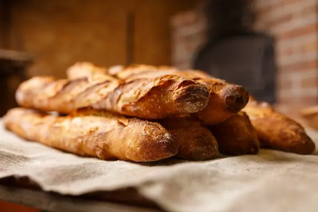 Pile de baguettes classiques