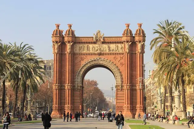 arc de triomphe barcelone