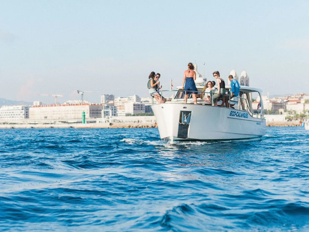 Bateau privatisé calanques