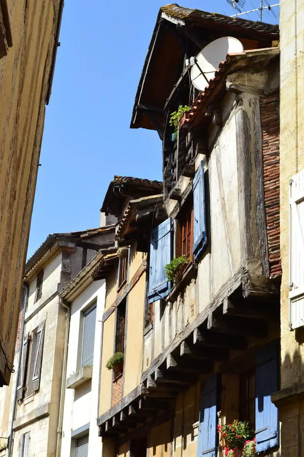 Une rue dans Bergerac