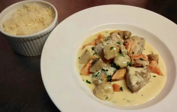 Blanquette de Veau chez Au Petit Tonneau