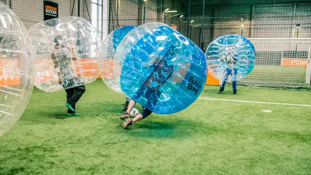 Bubble bump football
