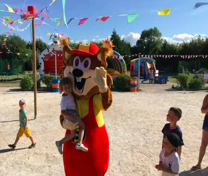 La mascotte du camping