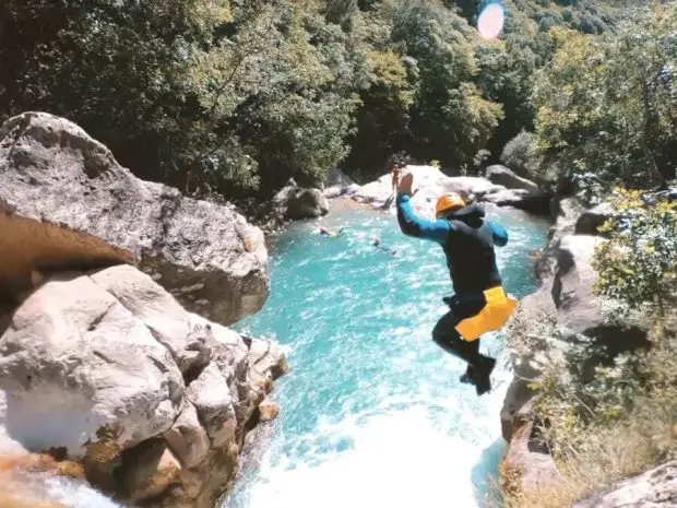 canyoning