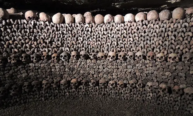wall of bones