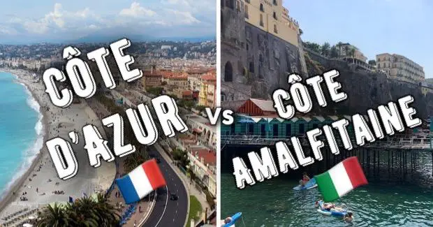Côte d'Azur VS Côte Amalfitaine