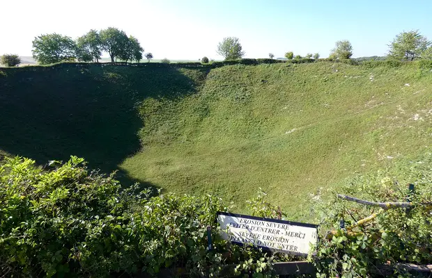 cratère de mine de Boisselle - RD