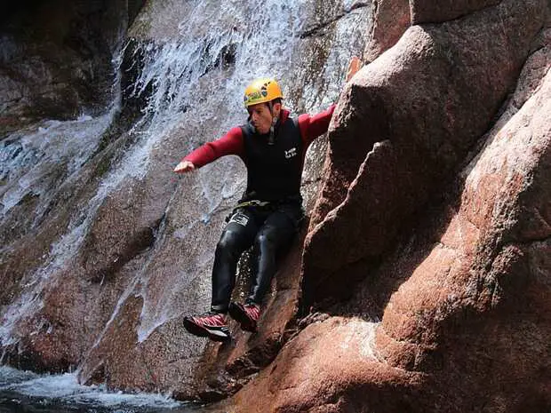 Séance de Canyoning