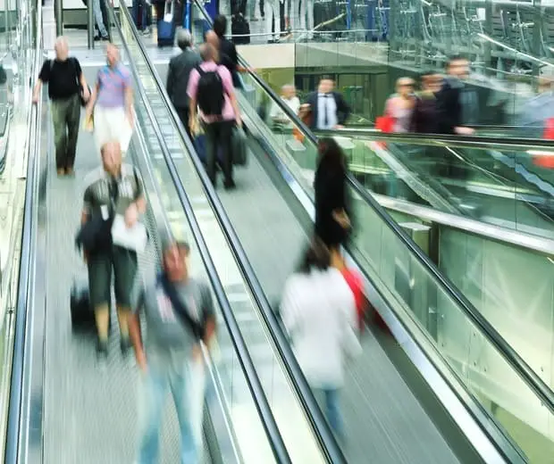 escalator paris