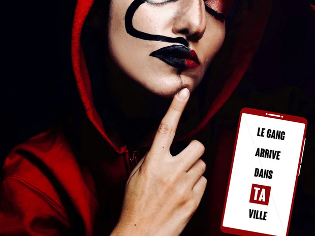 Escape game sur thème Casa de papel