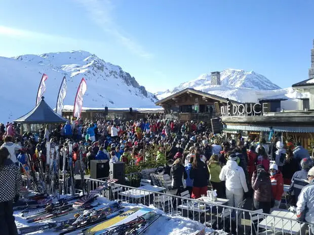 Evénement dans une station de ski